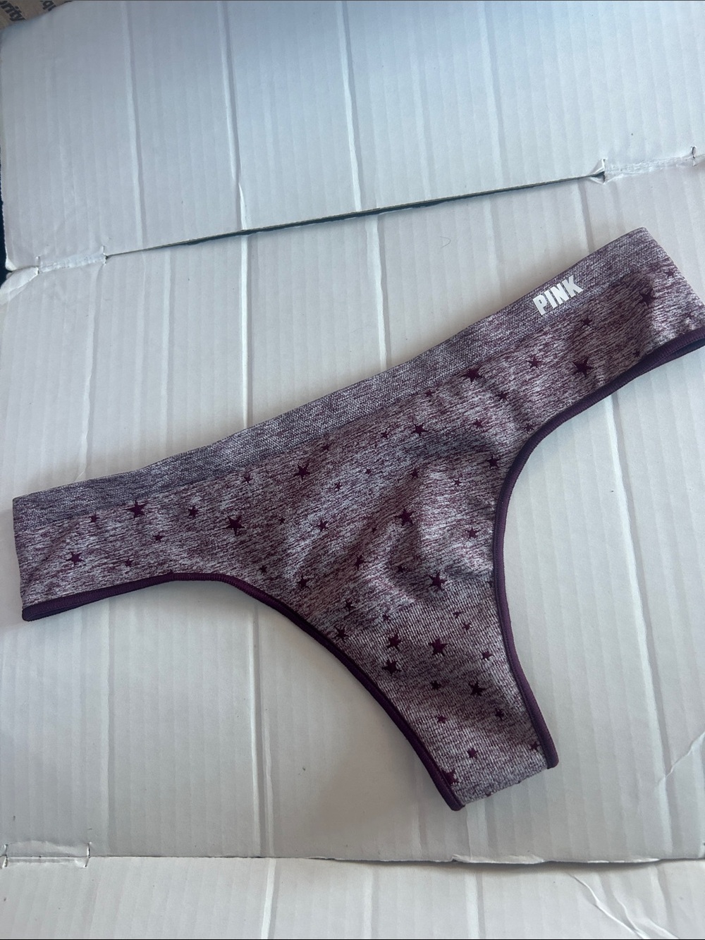 For bundles only - PINK Victoria's Secret Heathered Plug Seamless Panties Thong
